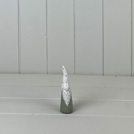 Light Green/White Ceramic Gonk Decoration