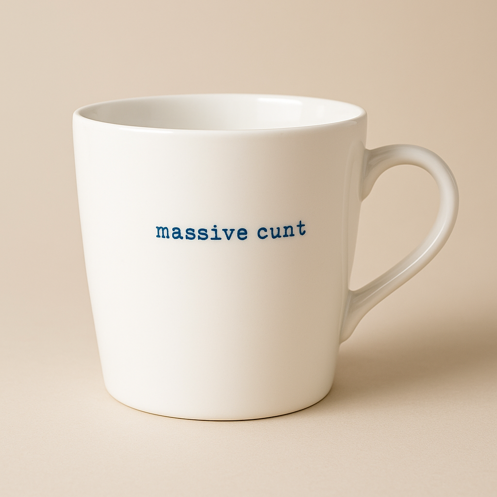 Keith Brymer-Jones - Massive Cunt Bucket Mug 500 ML