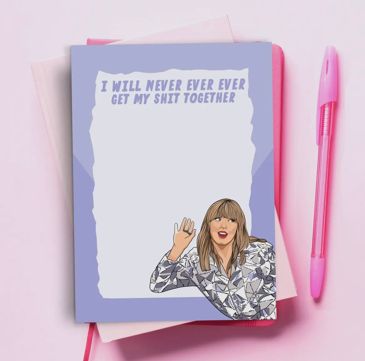 Taylor Swift Notepad - 3 Choices