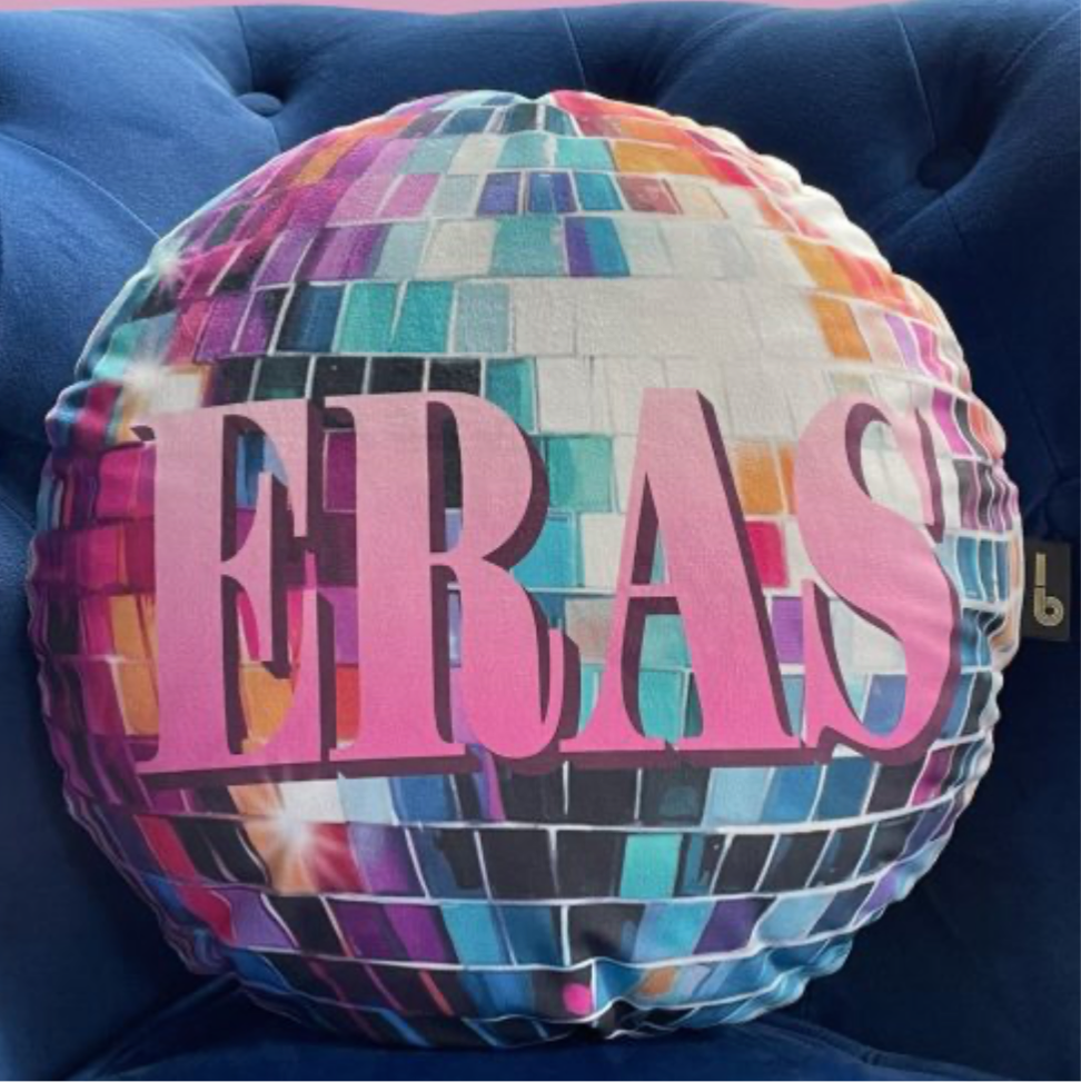 Eras/Speak Disco Ball Now Cushion