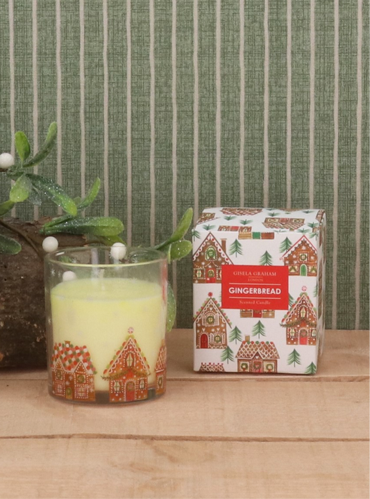 Boxed Scented Candle - Gingerbread House