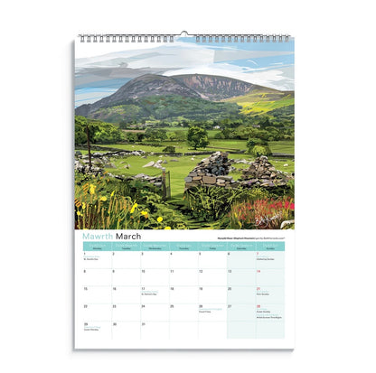 Beth Horrocks 2027 North Wales Calendar