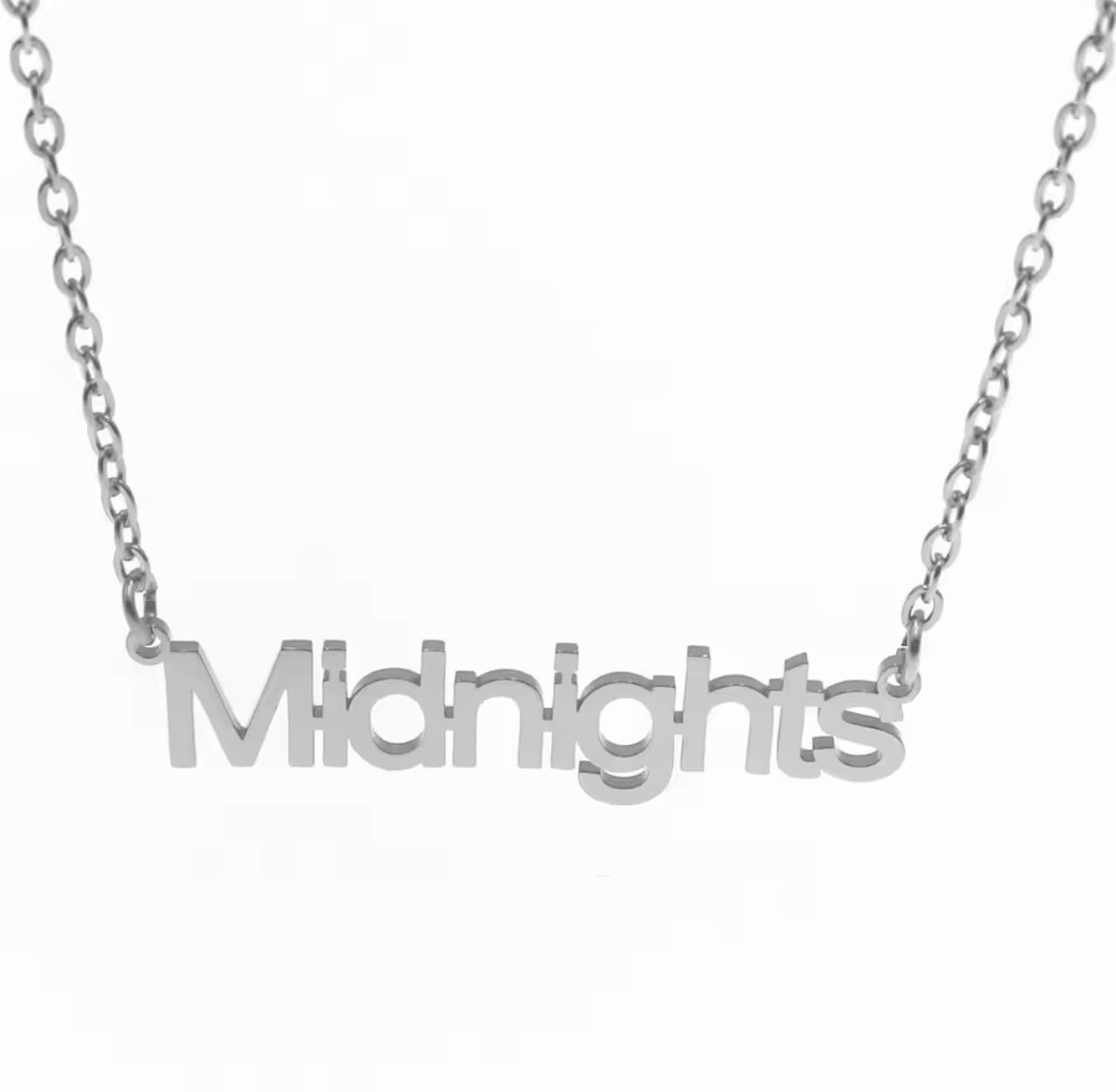 Taylor Swift Necklaces - Silver