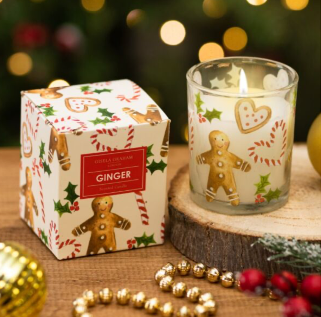 Gingerbread Candles From Gisela Graham