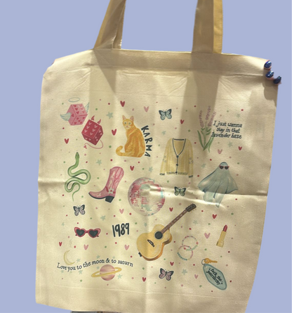 Swiftie Natural Tote Bag