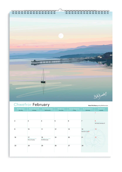 Beth Horrocks 2026 North Wales Calendar