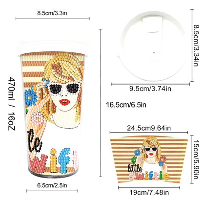 Swiftie - DIY Diamond Painting Travel Mug