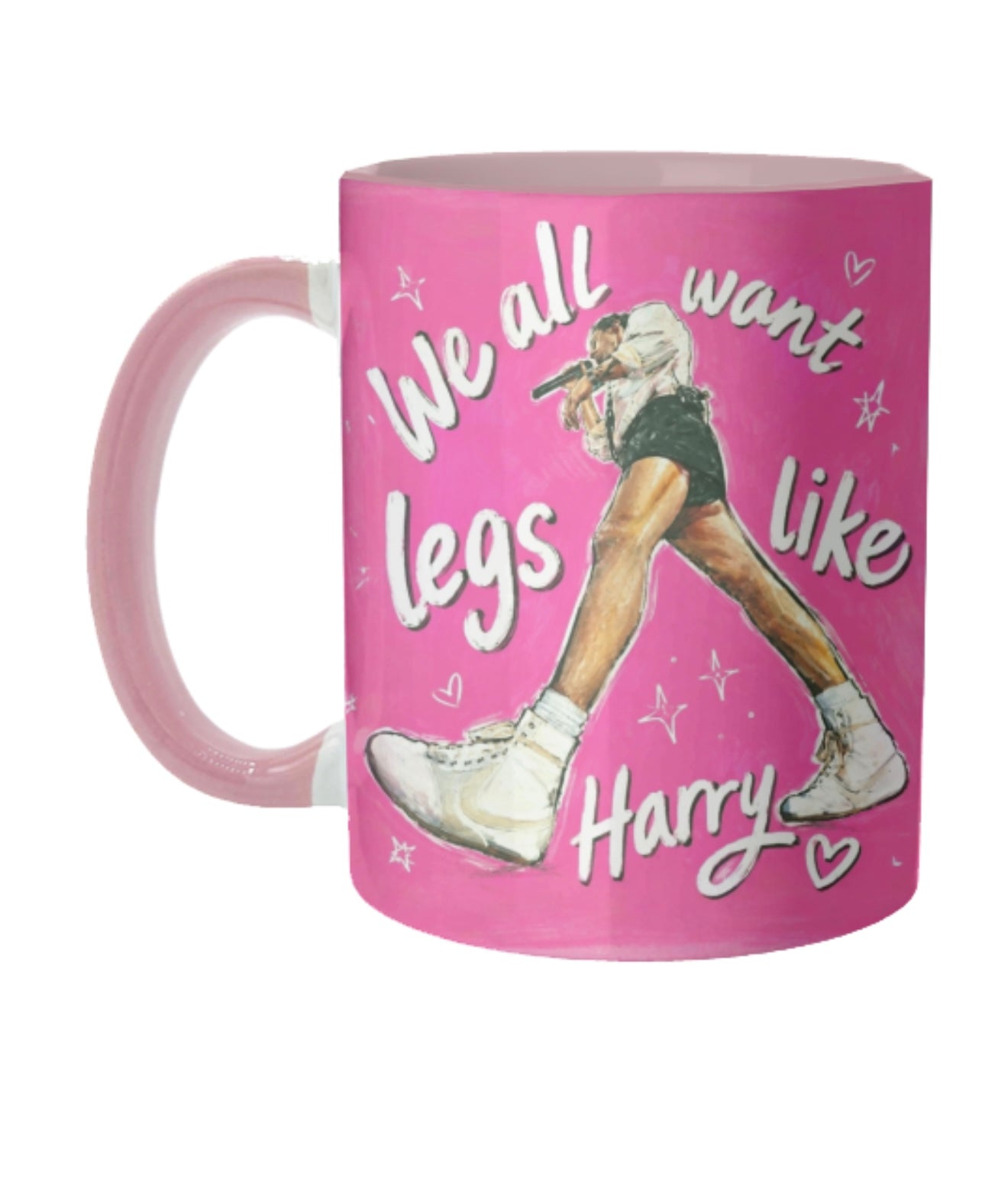 Ceramic Mug - Legs Like Harry By Miss Doodle