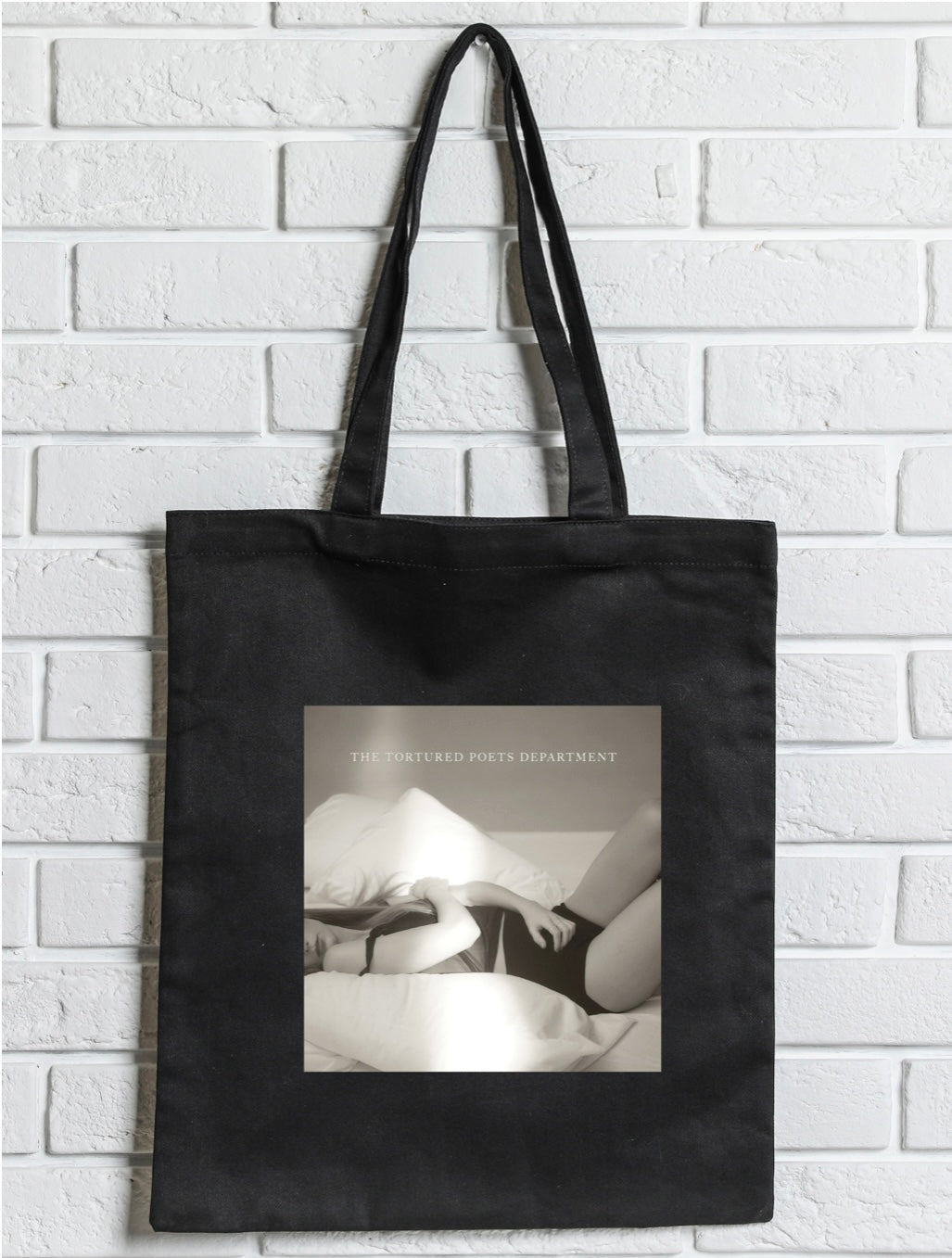 The Tortured Poets Department Album Cover Tote