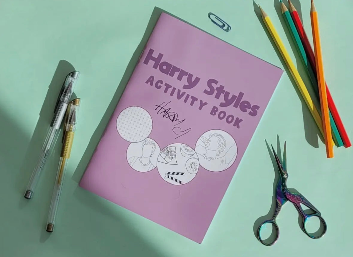Harry Styles Activity Book