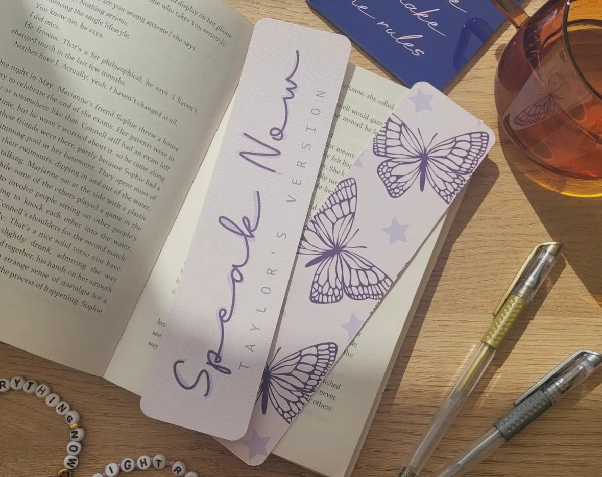 Taylor Swift Speak Now Bookmark