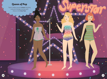 Superstar Dress-Up Taylor Swift - Over 300 Stickers!