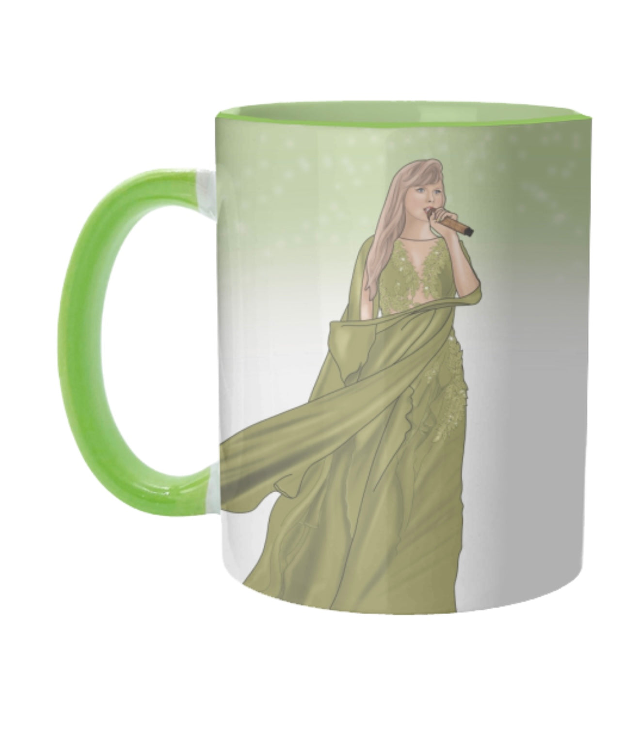 Ceramic Mug - Folklore Green