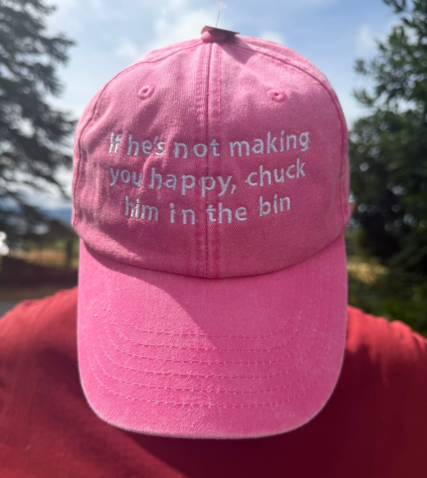 Harry Styles -Chuck Him In The Bin - Baseball Cap