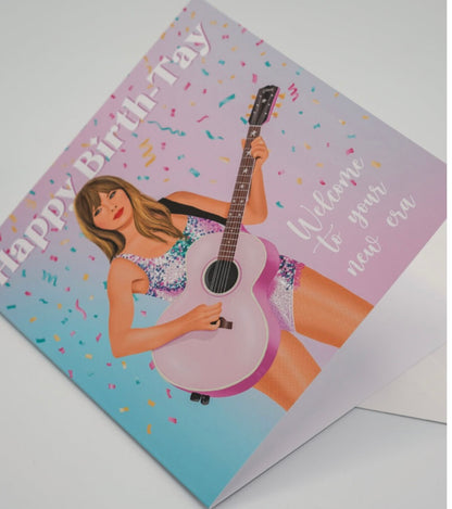 Swiftie Birthday Card