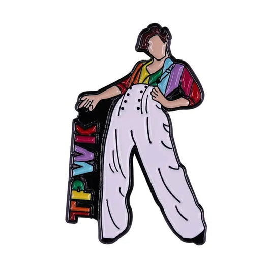 Harry Styles Soft Enamel Pin - Treat People With Kindness