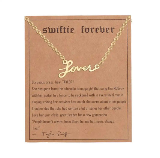 Taylor Swift Necklace - Lover