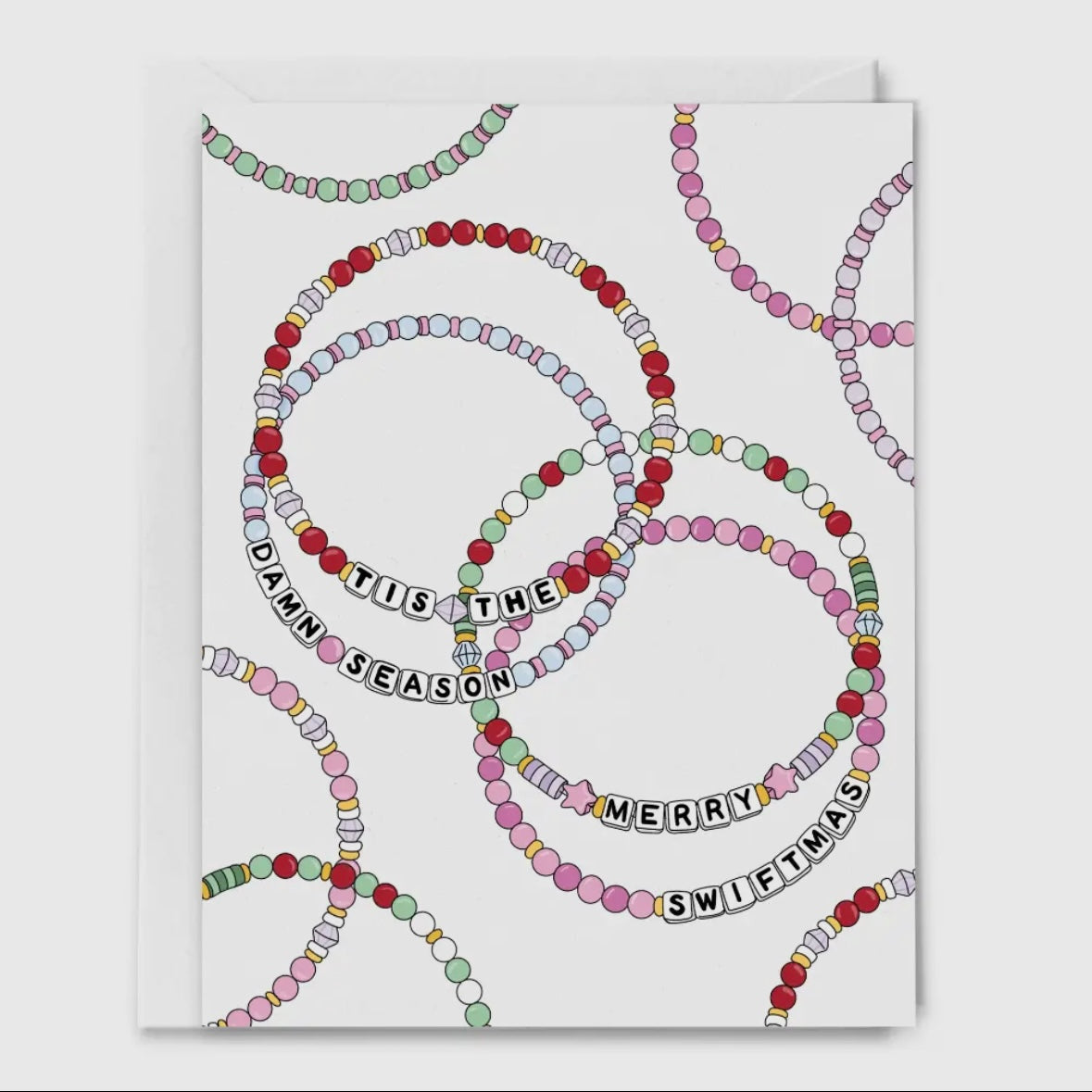 Friendship Bracelets Swiftmas Christmas Card