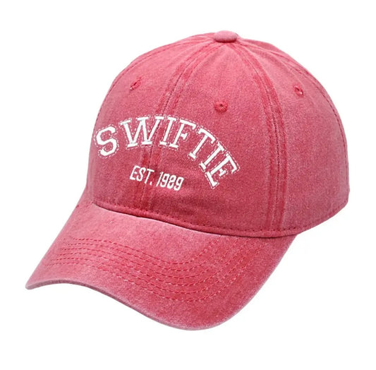 Swiftie Baseball Cap in Red