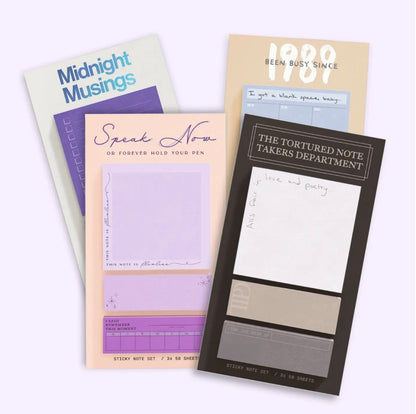 Speak Now or Forever Hold Your Pen Sticky Note Set