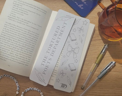 Taylor Swift TTPD Bookmark