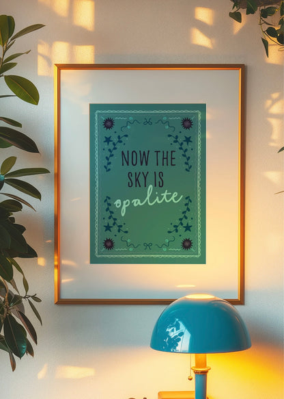 Taylor Swift Inspired - Opalite - A3 Print