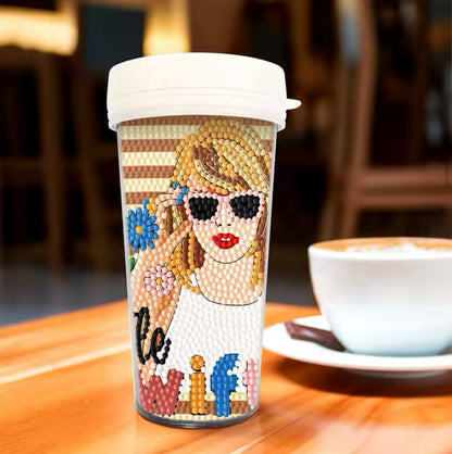 Swiftie - DIY Diamond Painting Travel Mug