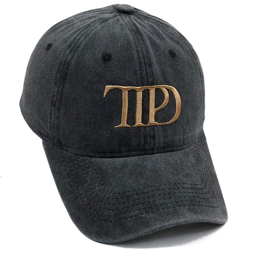 TTPD Baseball Cap - Dark Grey/Black