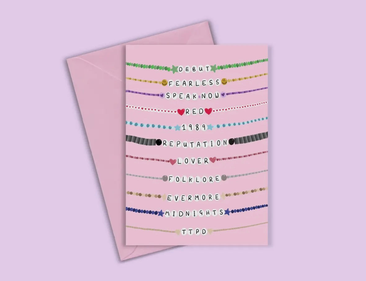 Albums Friendship Bracelet Greetings Card