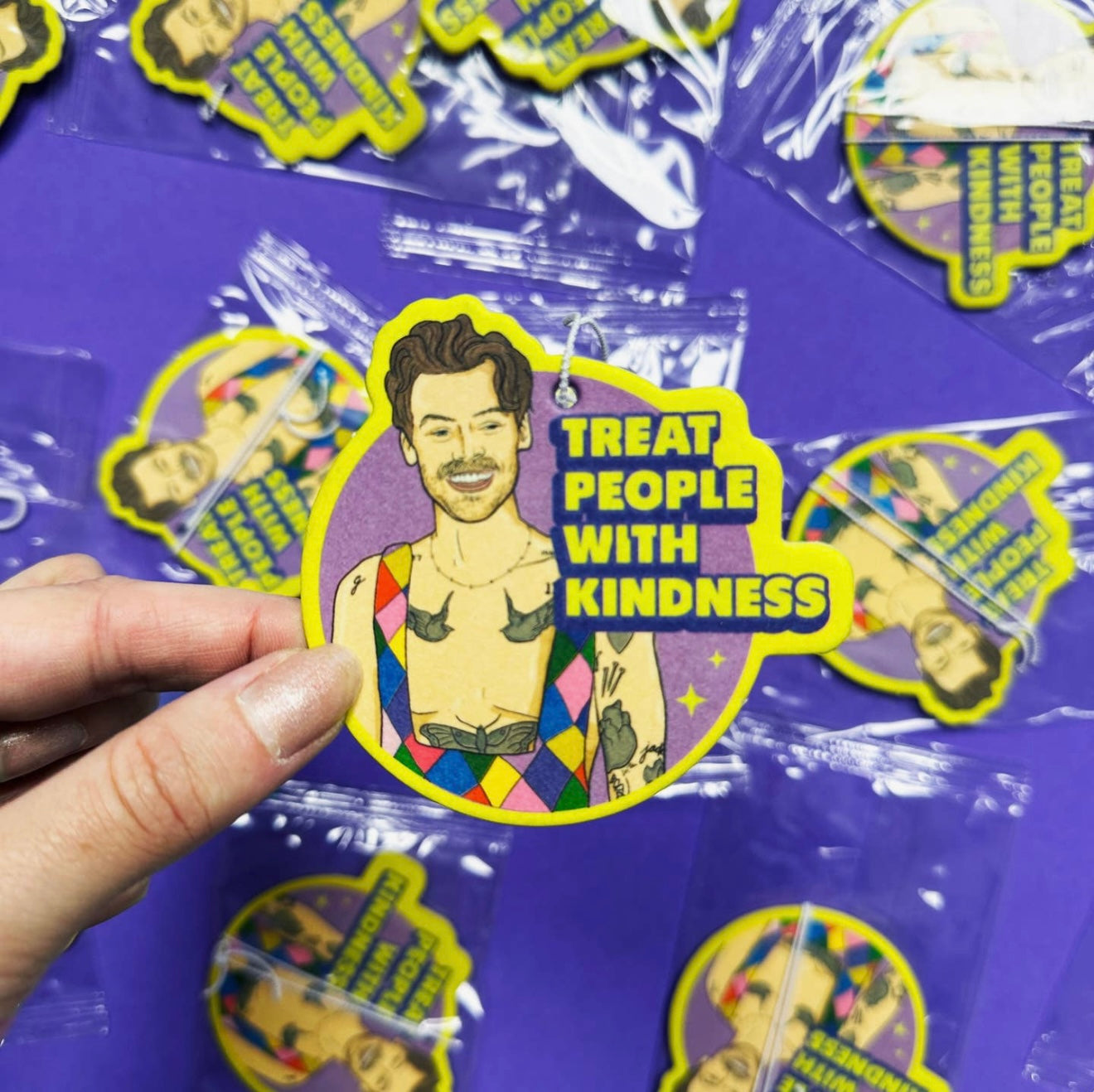 Treat People With Kindness-  Harry - Air Freshener