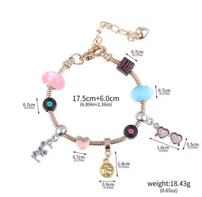 Taylor Inspired Charm Bracelet