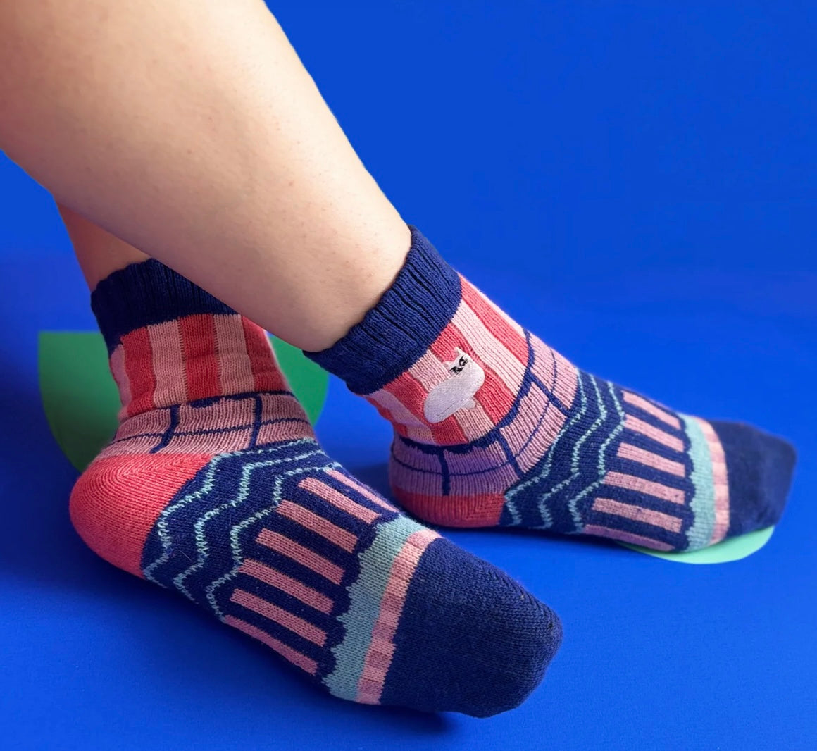 House of Disaster - Catnip Fair Isle Socks