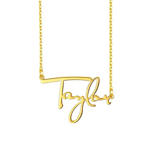 Taylor Swift Necklaces - Gold