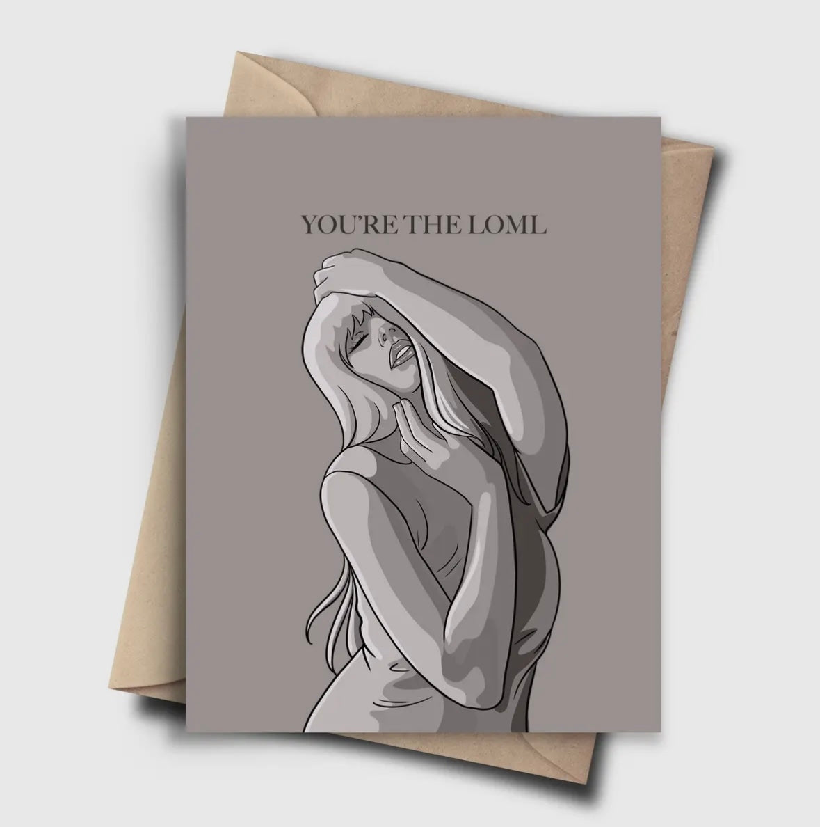 LOML Taylor Swift Anniversary Card - Pop Culture Love Card