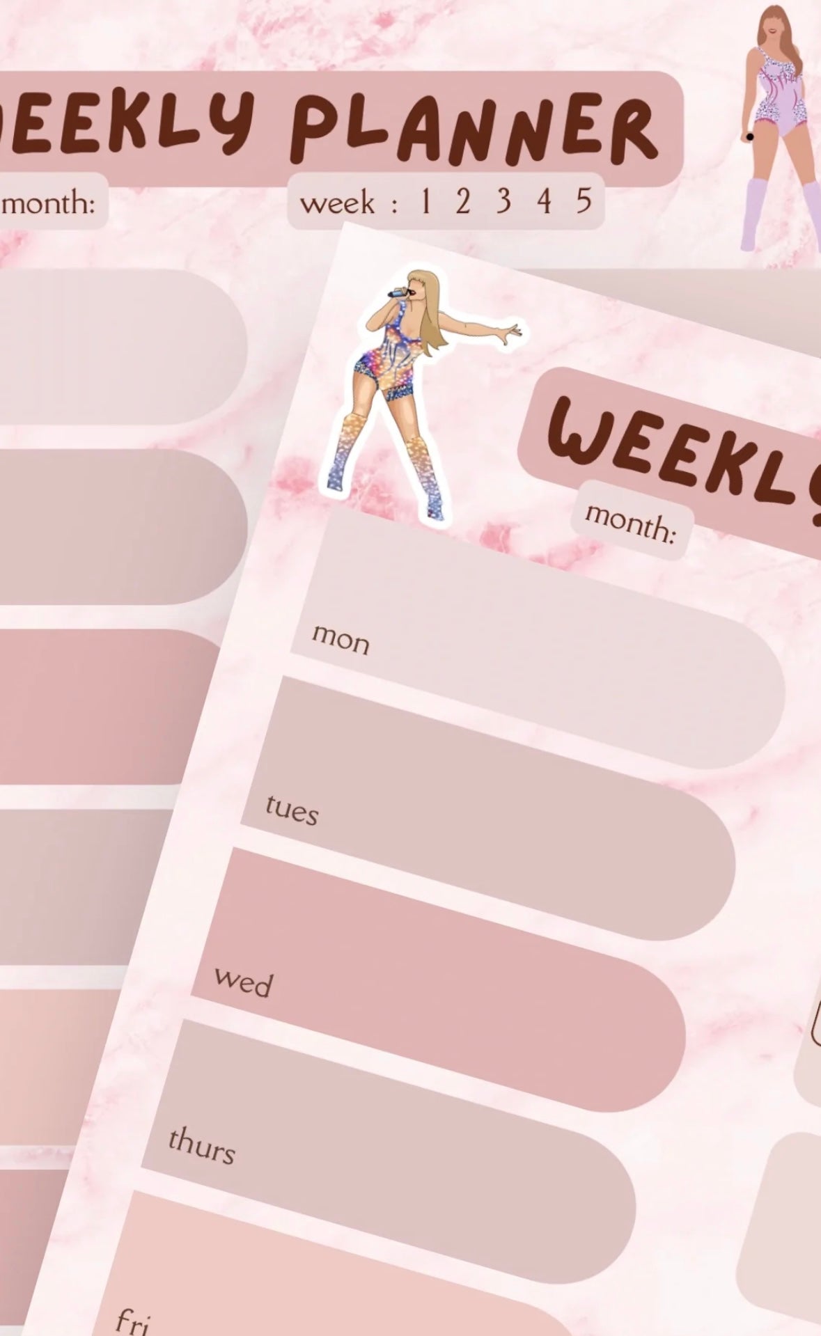Swiftie A4 Weekly Planner Tearaway