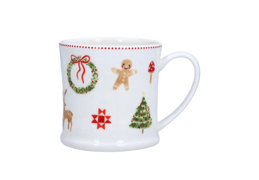 Stoneware Mini Mug - Nordic Icons