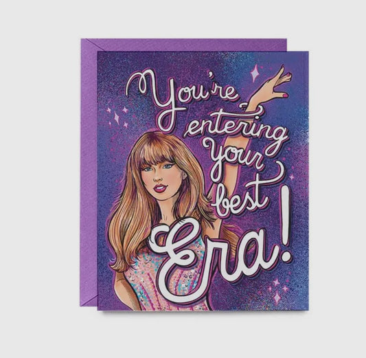 Entering Your Best Era Greetings Card