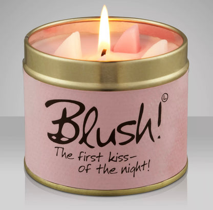 Lily-Flame Blush Scented Candle Tin 230g