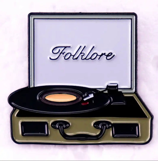 Folklore Soft Enamel Pin