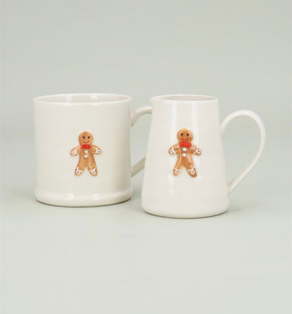 Stoneware Mini Jug - Gingerbread Man