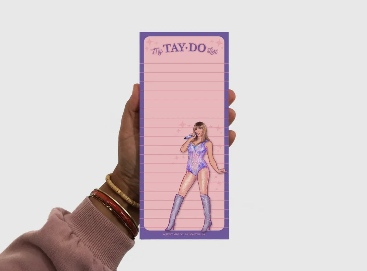 Taylor Swift "My Tay-Do List" Magnetic Notepad