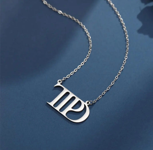 The Tortured Poets Department - Taylor Swift Necklace (Silver)