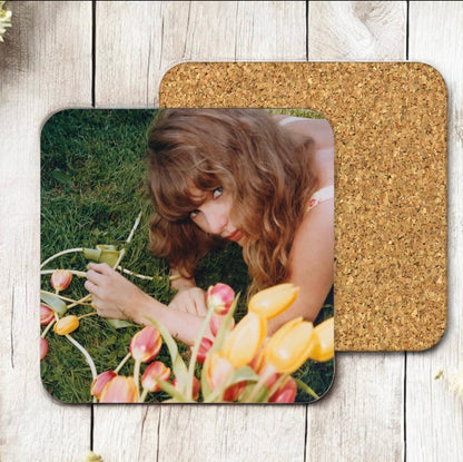 Cork Coaster - Taylor Spring Flowers