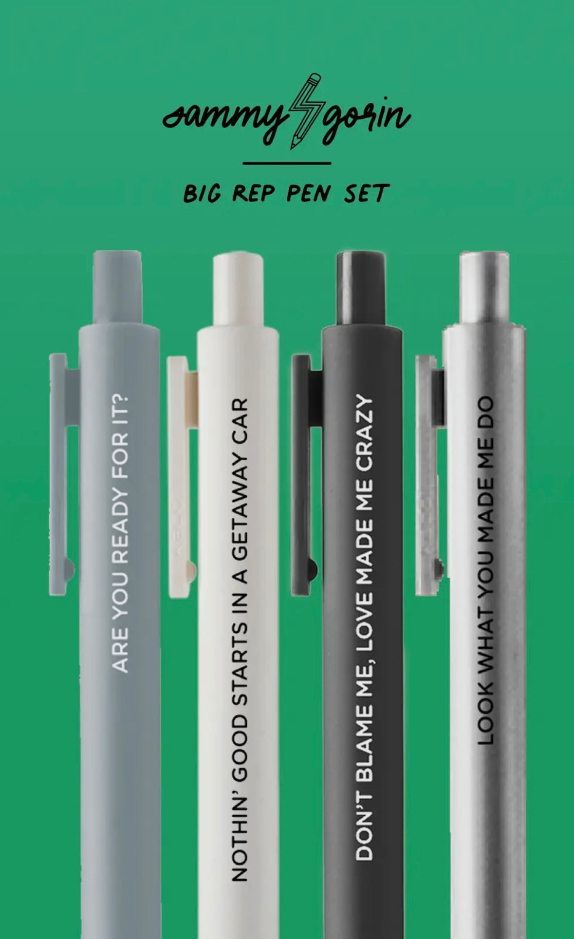 Big Rep - Taylor Swift Gel Pen Set