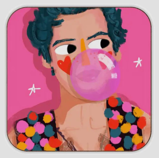 Cork Coaster - Pop Harry Styles