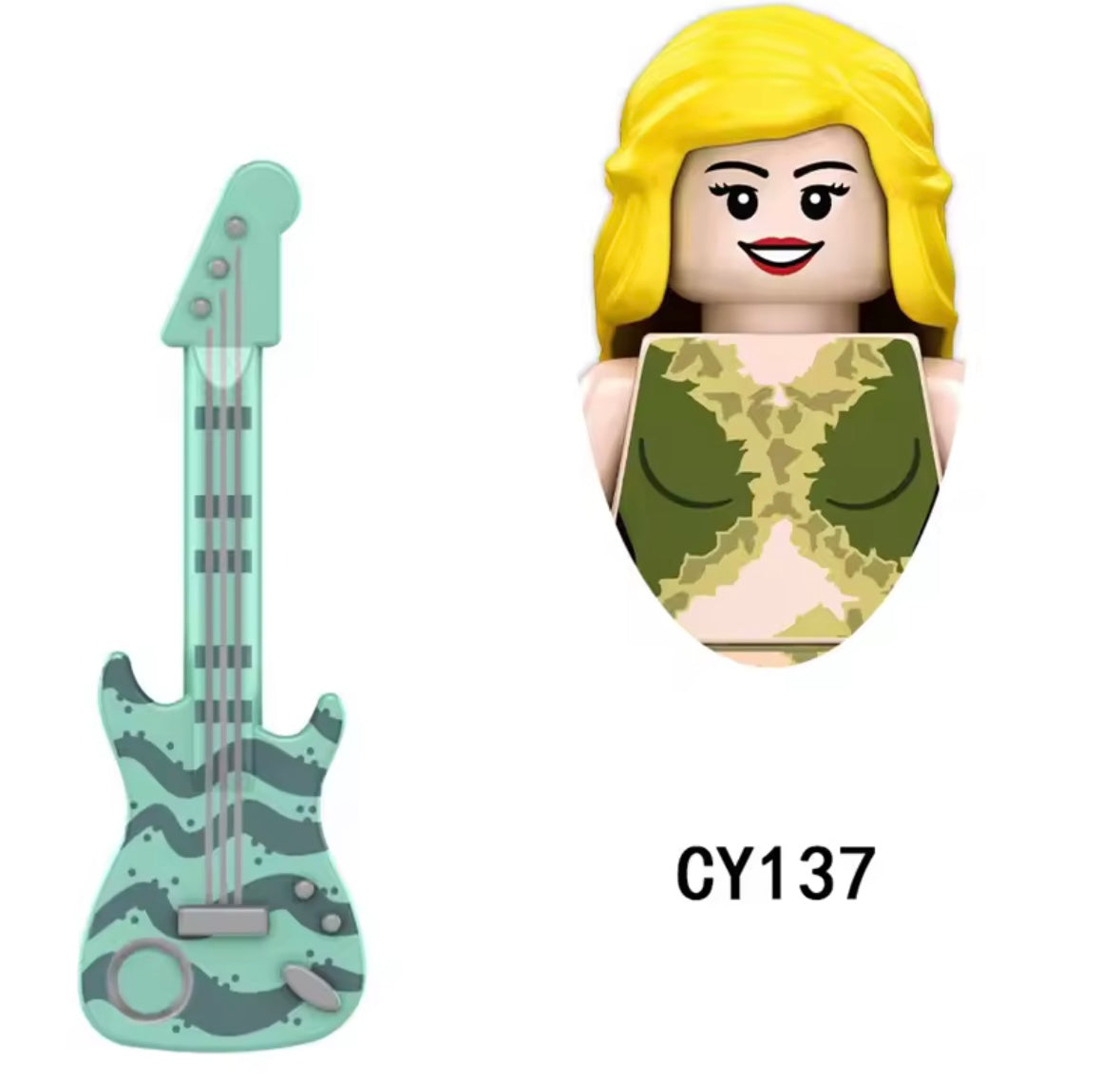 New Taylor Swift Building Blocks With Guitar