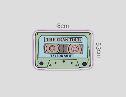 Eras Tour Cassette Tape Sticker