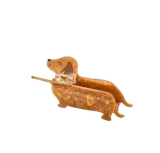 Sausage Dog Claw Clip