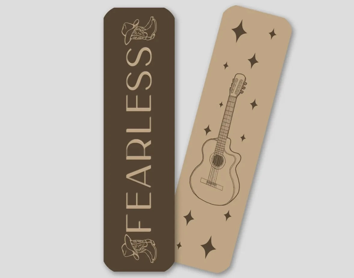 Taylor Swift Fearless Inspired Bookmark