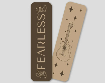 Taylor Swift Fearless Inspired Bookmark